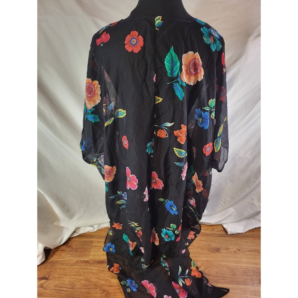 JOHNNY WAS EVENING PALACE V NECK KAFTAN SIZE L/XL - Picture 5 of 6